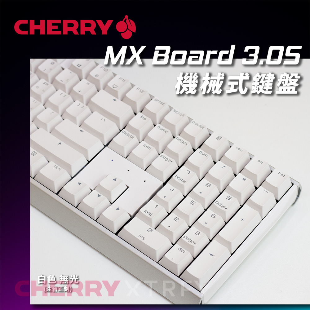 CHERRY MX Board 3.0S 白 MX2A玉軸