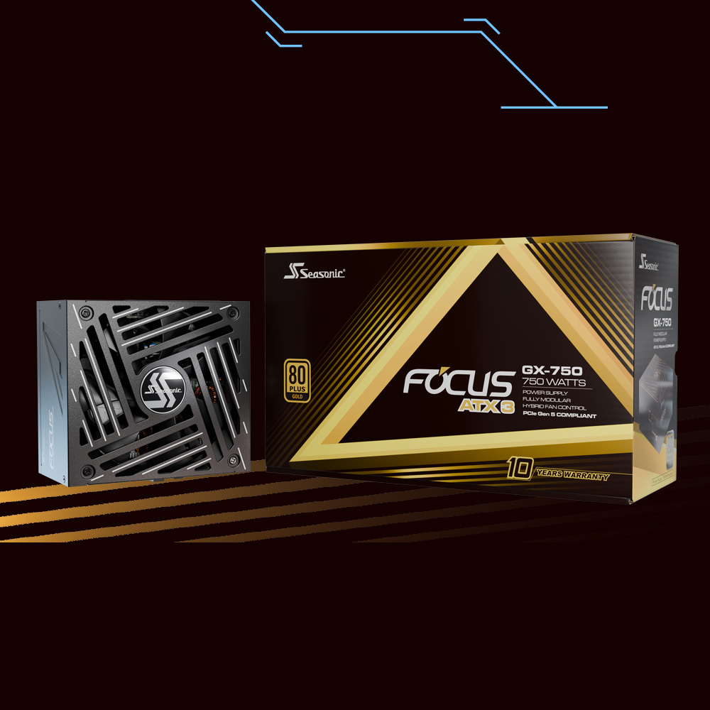 Seasonic 海韻 ATX3 Focus GX-750 金牌全模