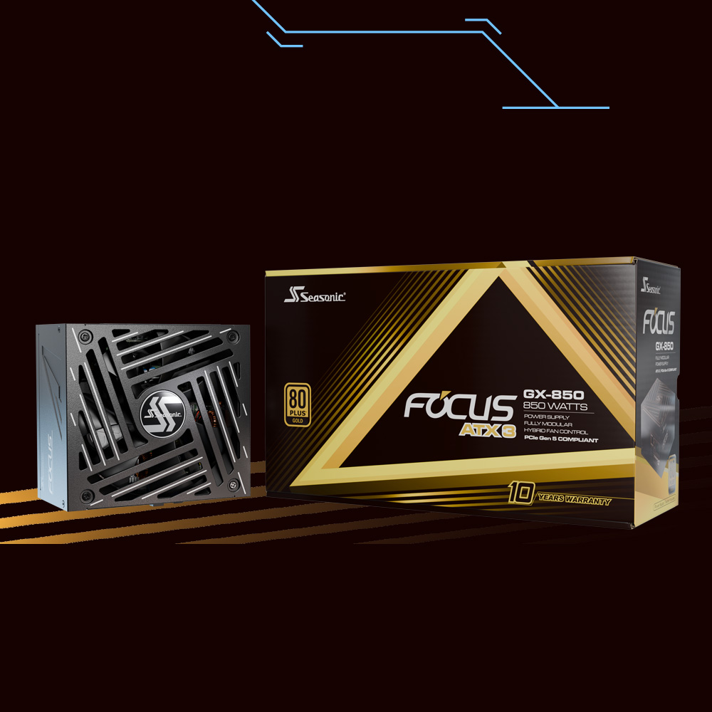 Seasonic 海韻 ATX3 Focus GX-850 金牌全模