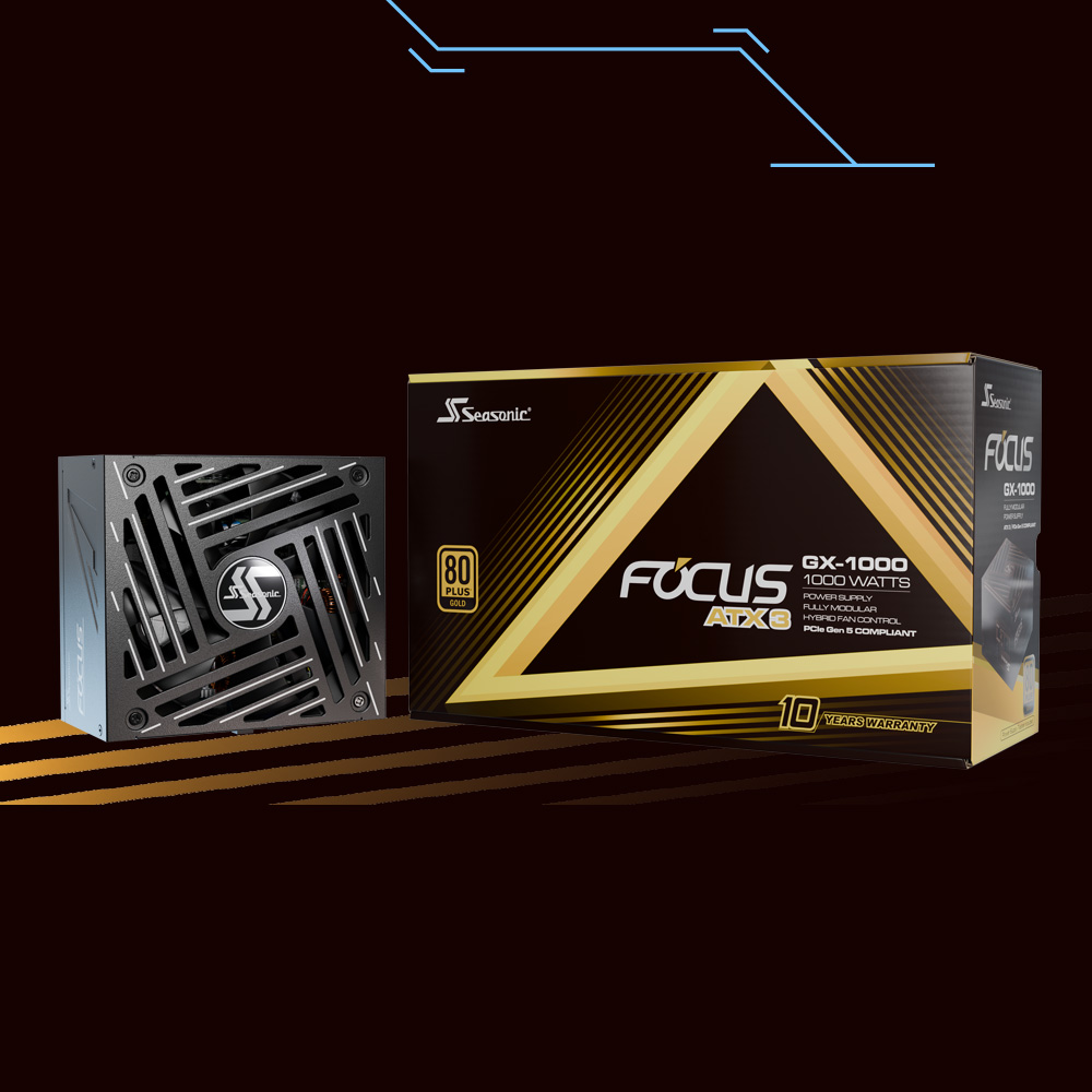 Seasonic 海韻 ATX3 Focus GX-1000 金牌全模