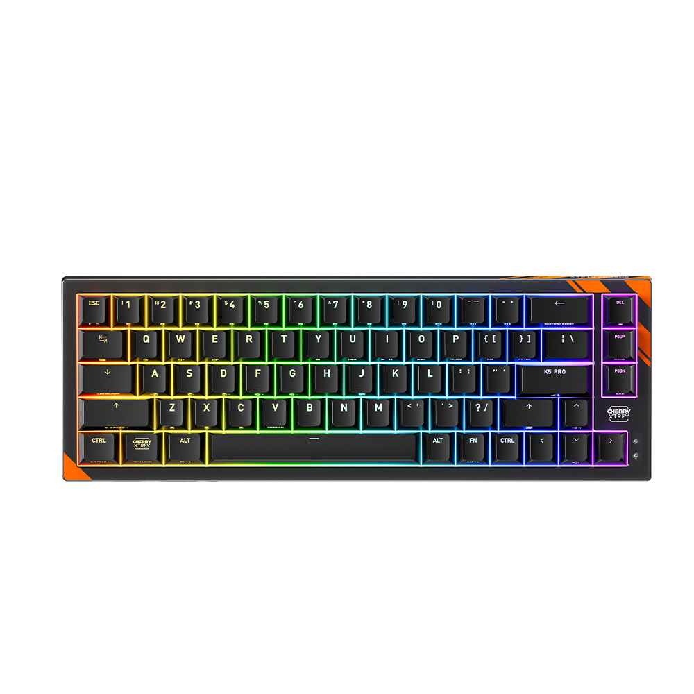 CHERRY XTRFY K5 PRO TMR RGB 黑-魔晶磁轴