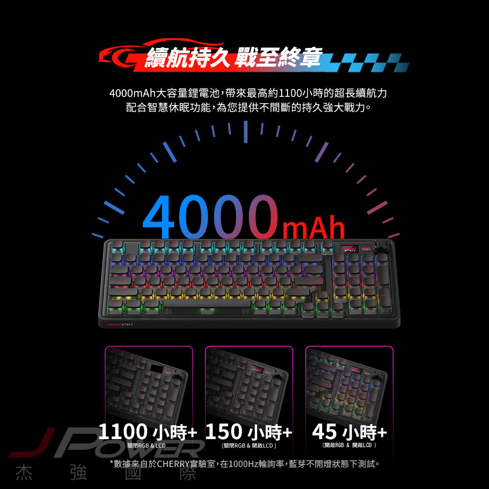 Cherry 無線三模 PIXIU98 RGB 白-茶軸MX2A 