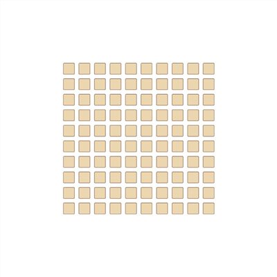 ABEE-ONE 金色像素塊(100pcs)