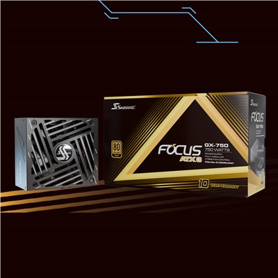 Seasonic 海韻 ATX3 Focus GX-750 金牌全模