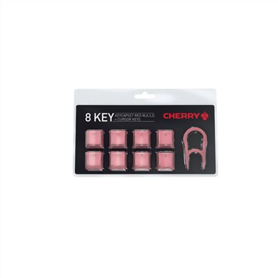 CHERRY MX  8key 粉色鍵帽組(W,A,S,D, ↑,↓, ←,→) +拔鍵器 