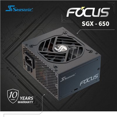 海韻 Seasonic FOCUS SGX-650 電源供應器 金牌／全模 